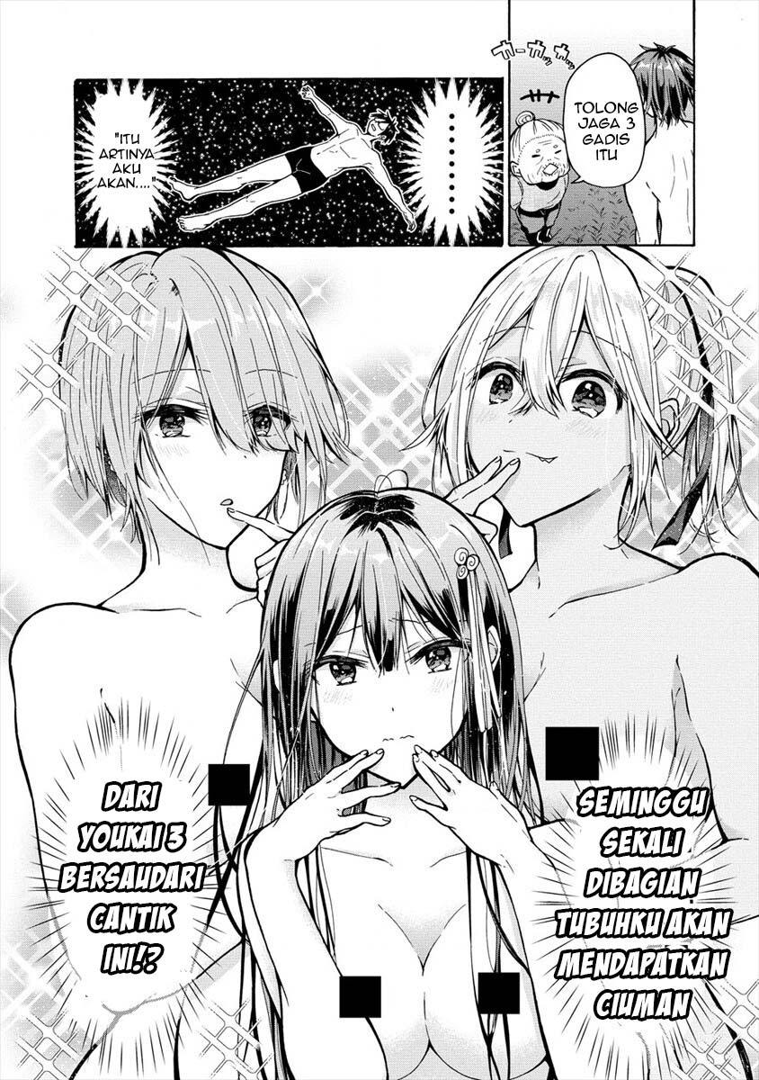 Sanshimai ga Ore wo Yuuwaku Shite Kuru Chapter 02 Gambar 28